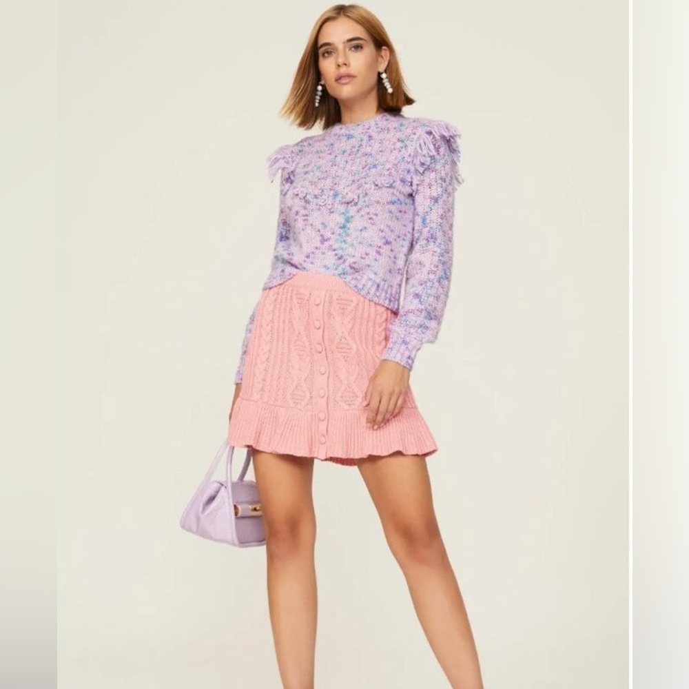 Loveshackfancy Koru Pullover Wool Sweater - image 1